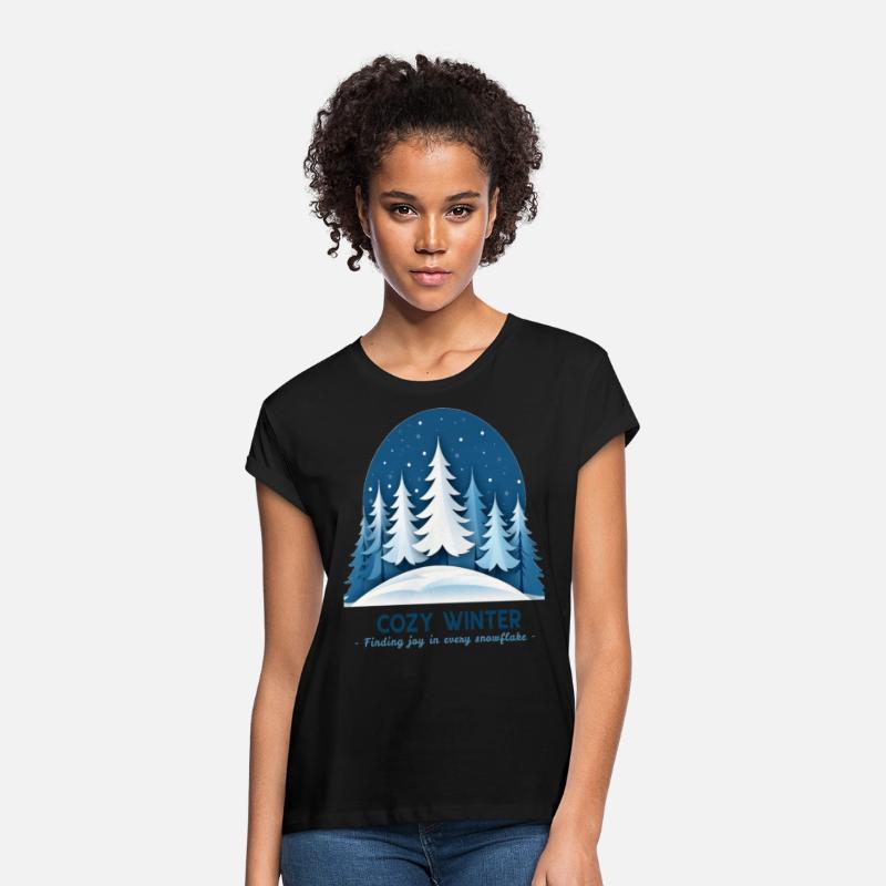 "Cozy Winter - Finding Joy in Every Snowflake"