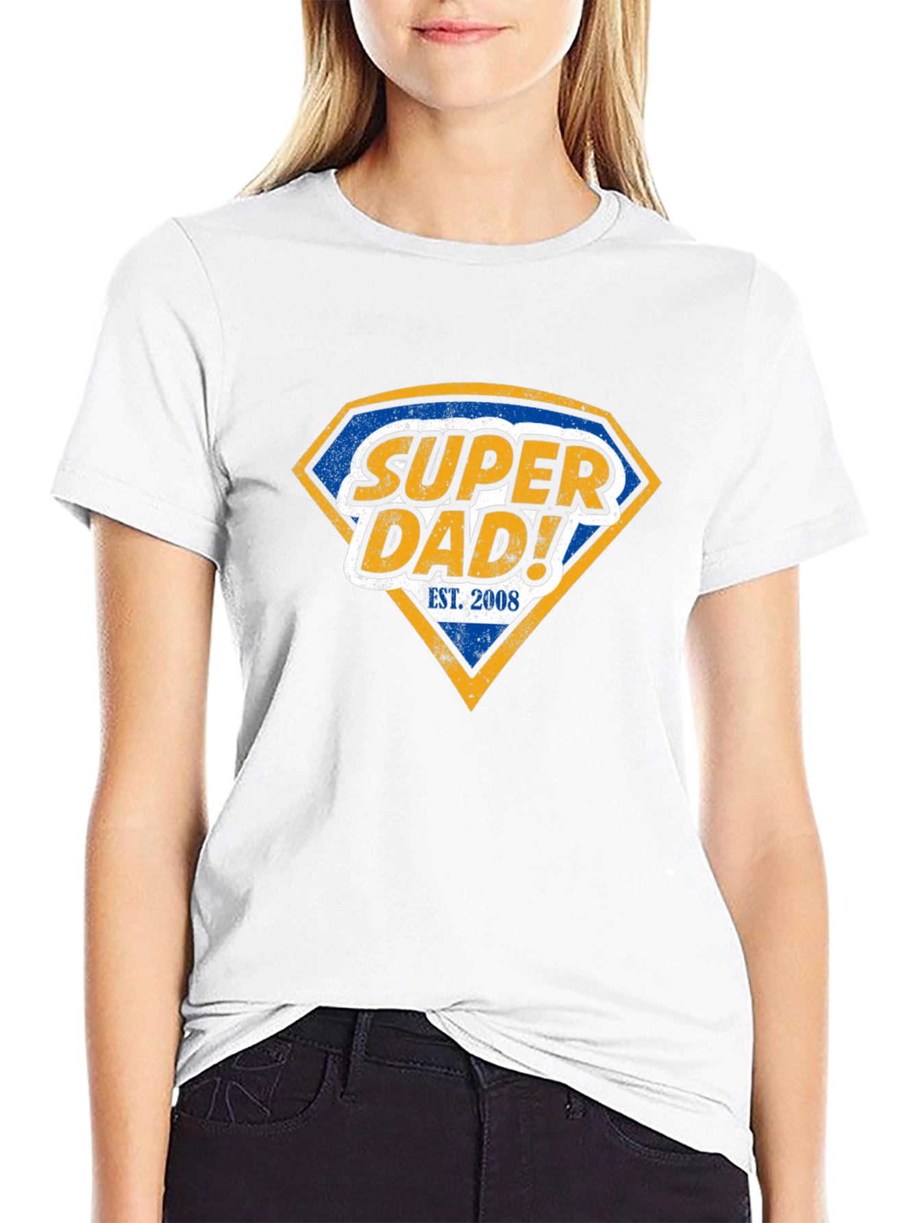 Super Dad Est. 2008 Graphic T-Shirt