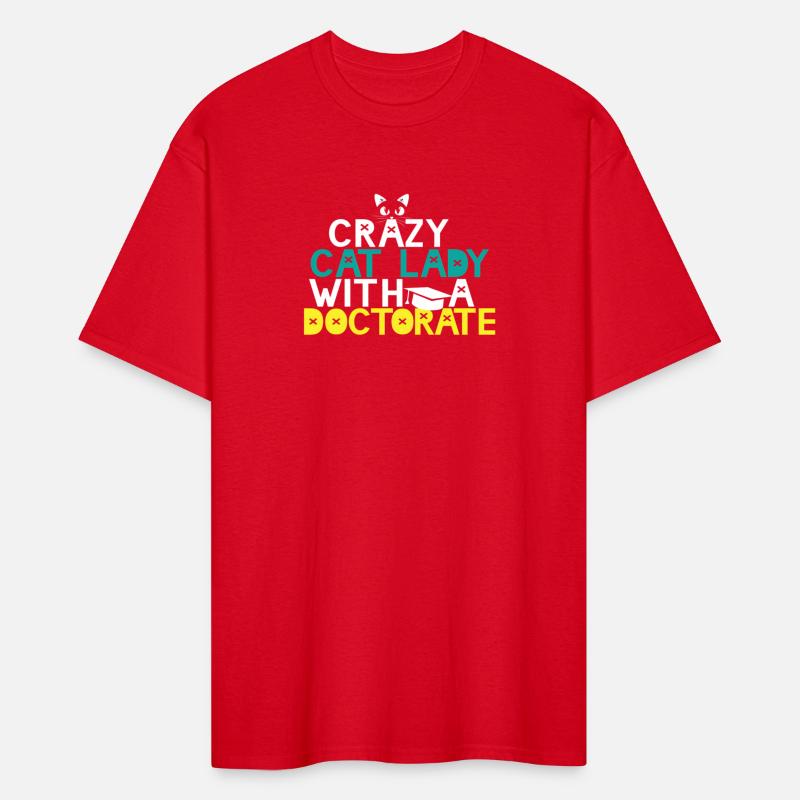 Crazy Cat Lady Doctorate Graduation Phd Edd Psyd