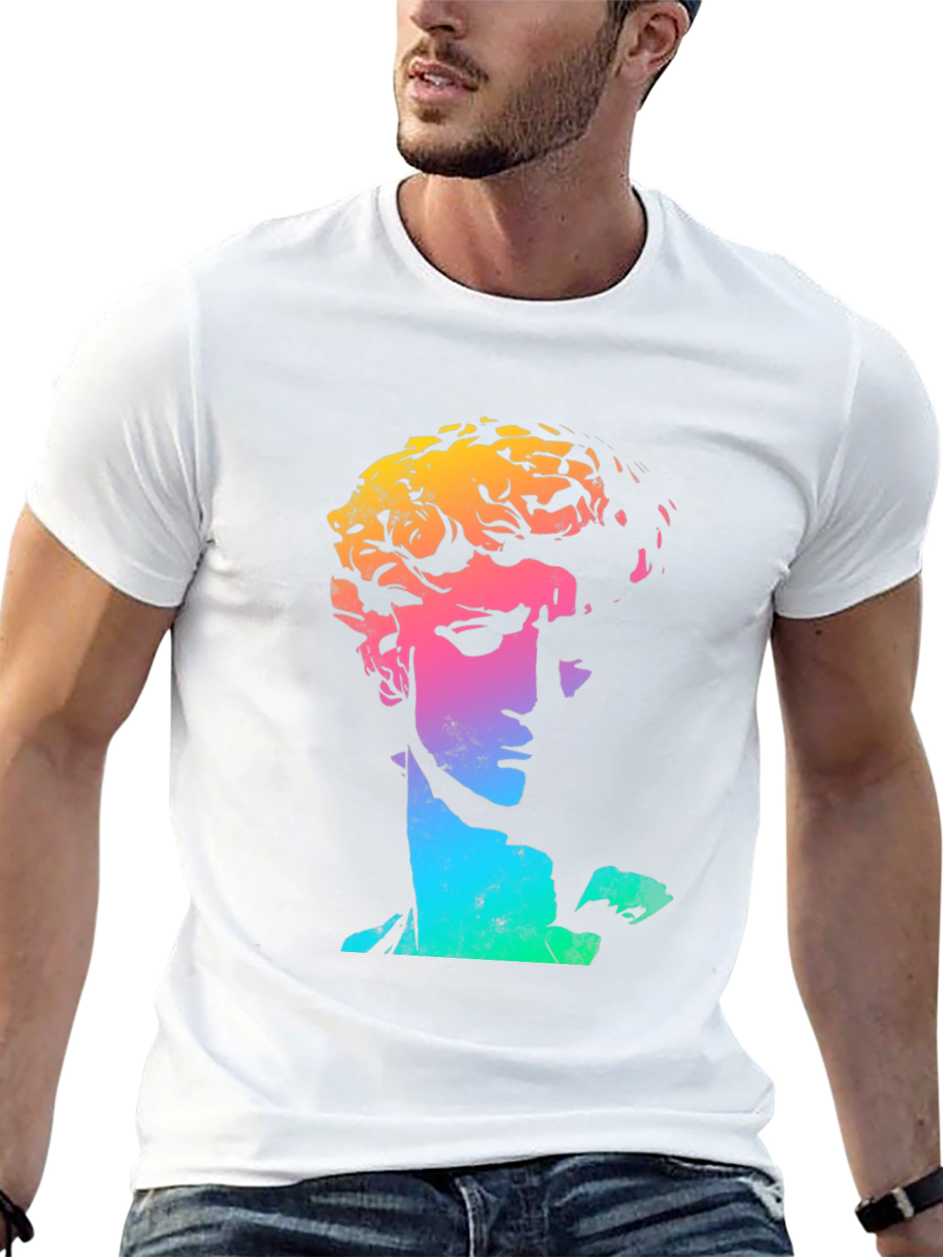 Rainbow David T-Shirt