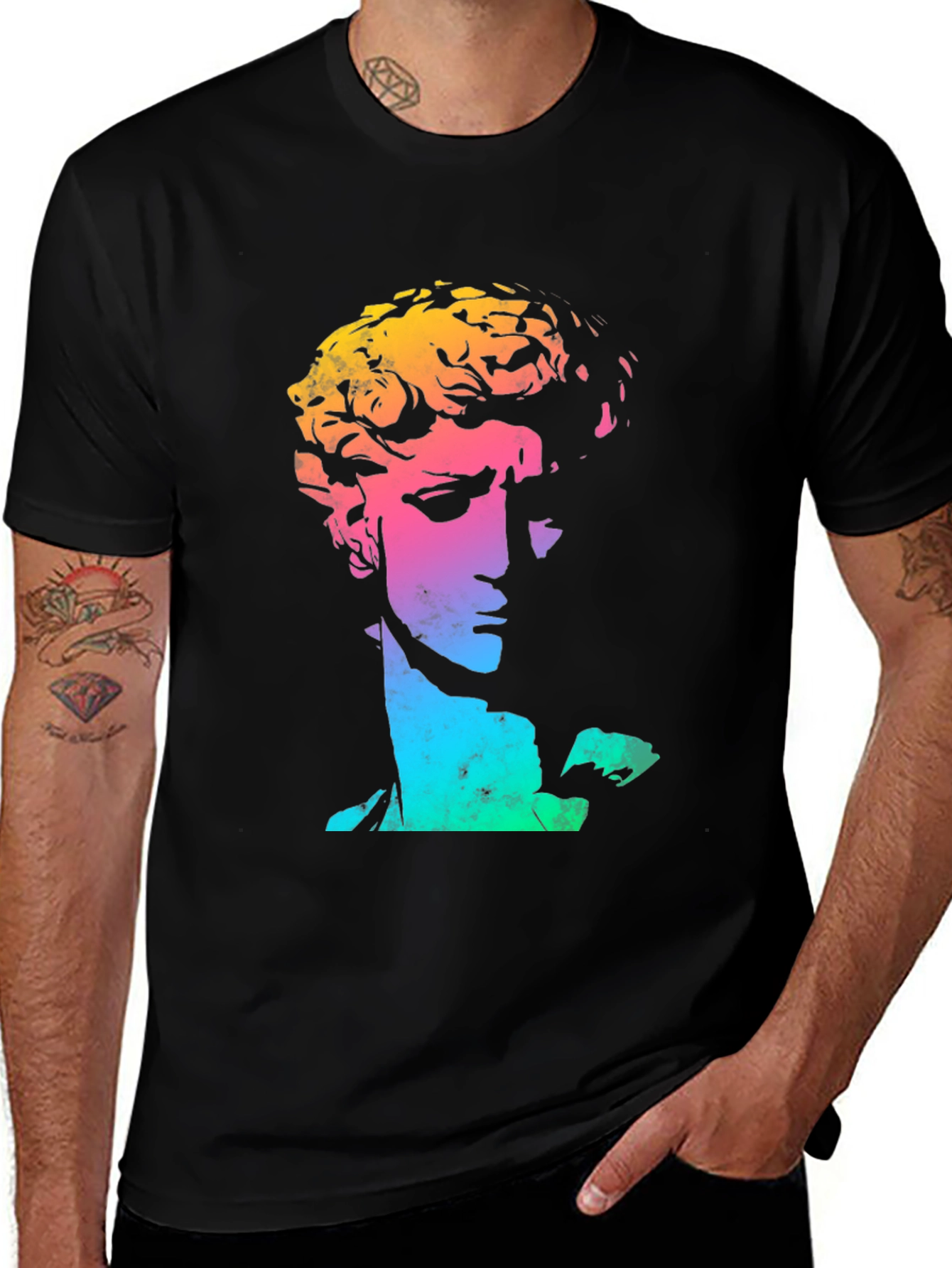 Rainbow David T-Shirt