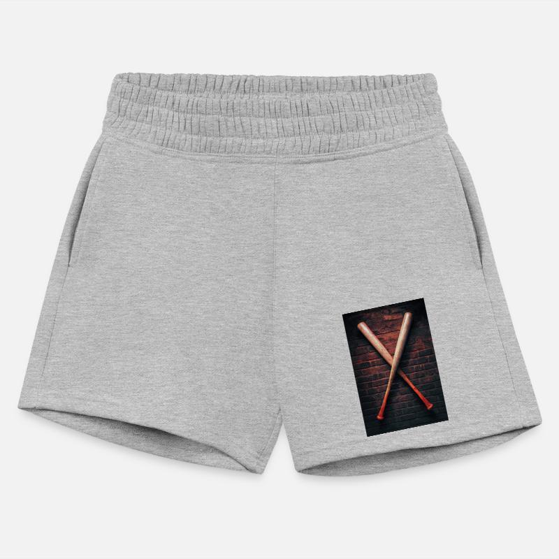 Crossed Bats on Brick Wall