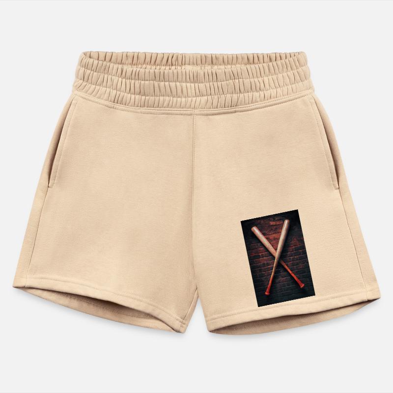 Crossed Bats on Brick Wall