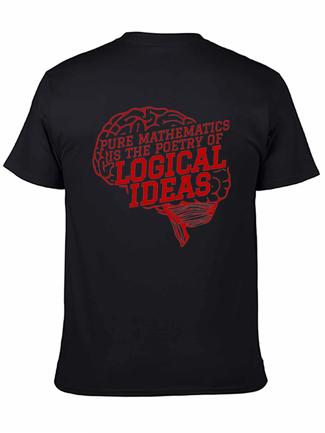 Math Poetry Brain Tee - Logical Ideas Shirt