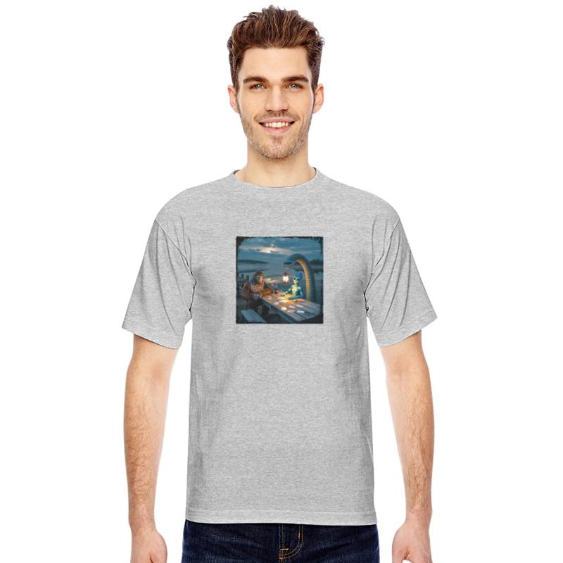 Cryptid Poker Night on Loch Ness - Bigfoot,