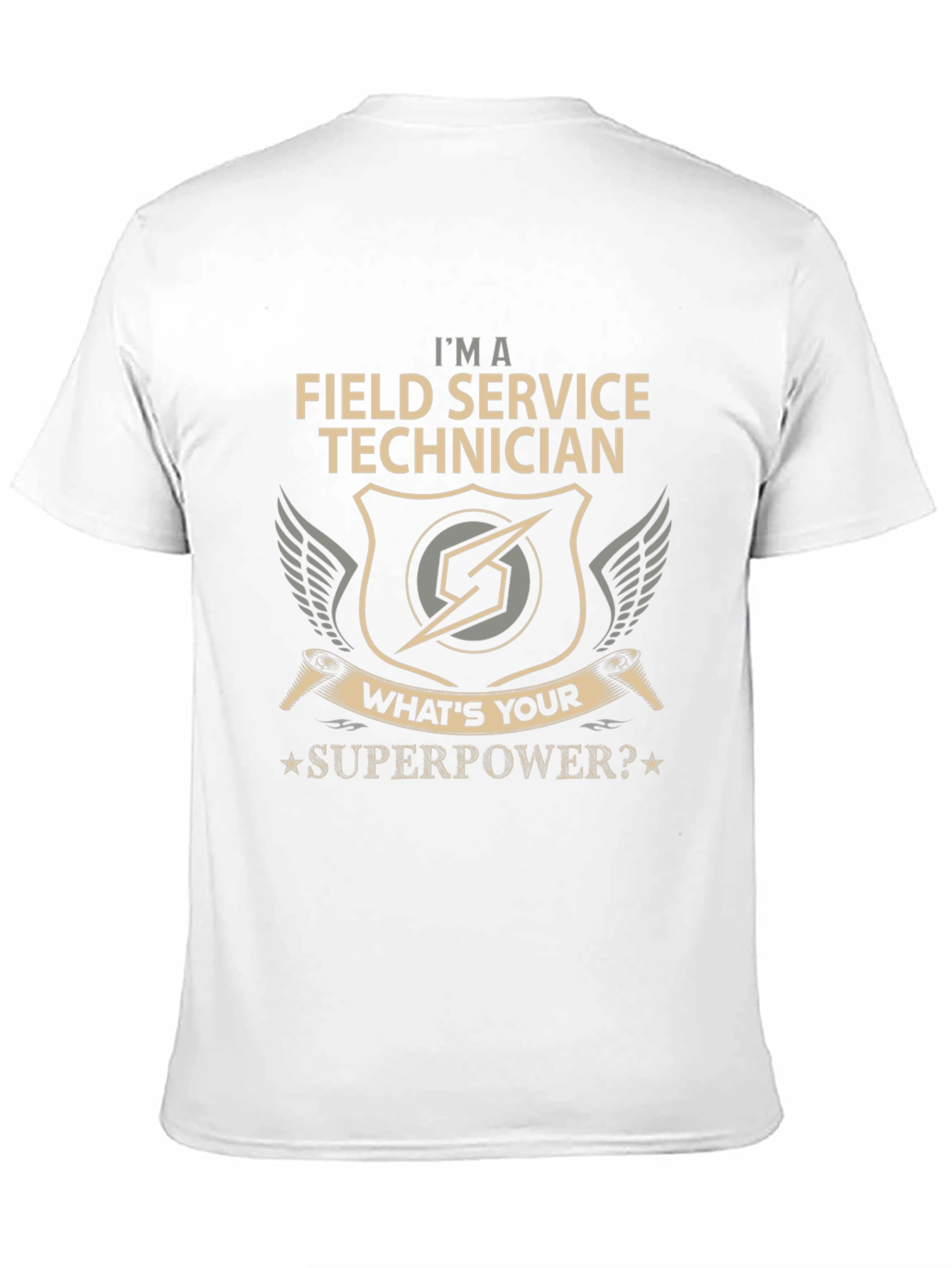 Field Service Technician Superpower Graphic Tee