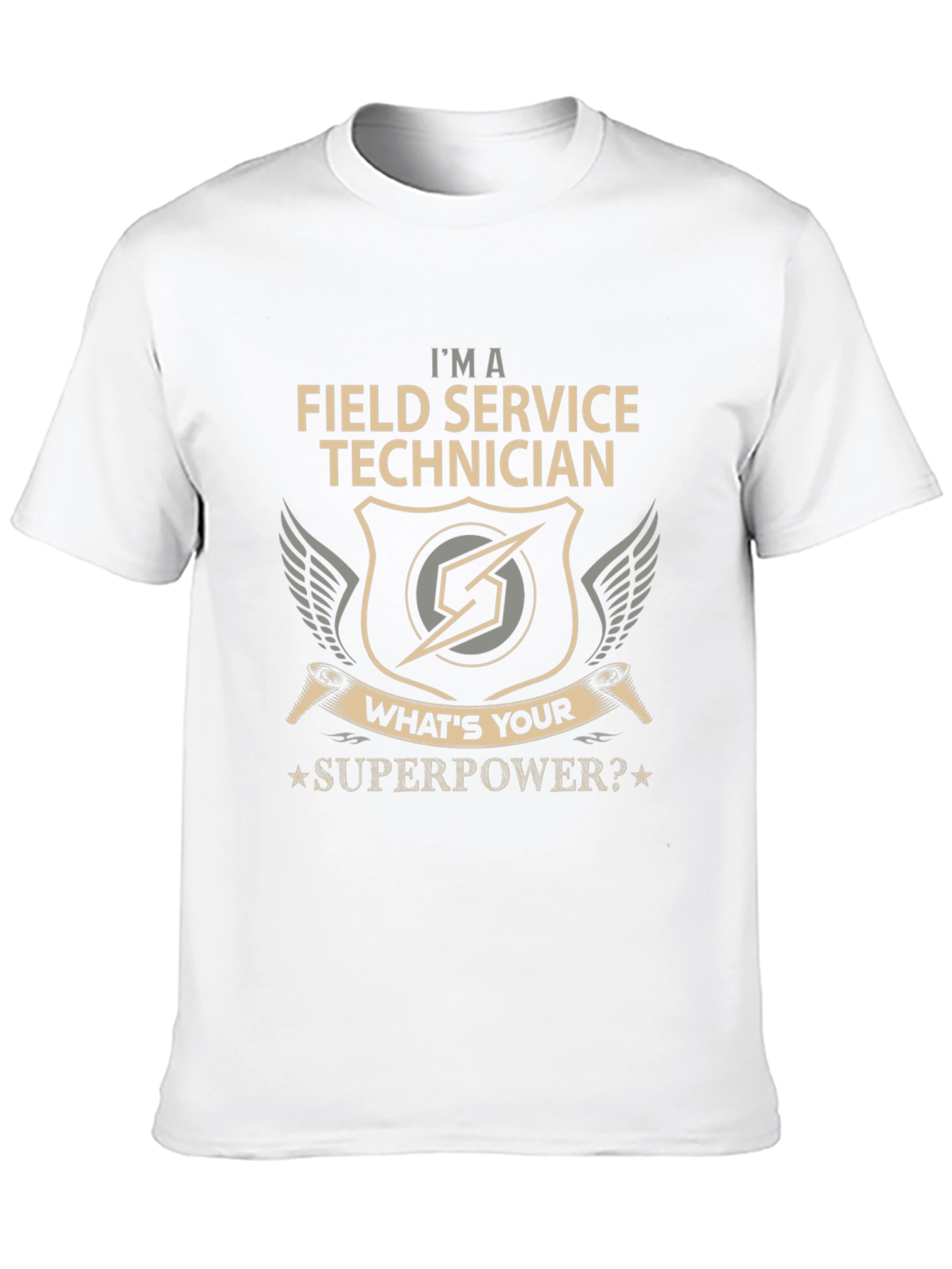 Field Service Technician Superpower Graphic Tee