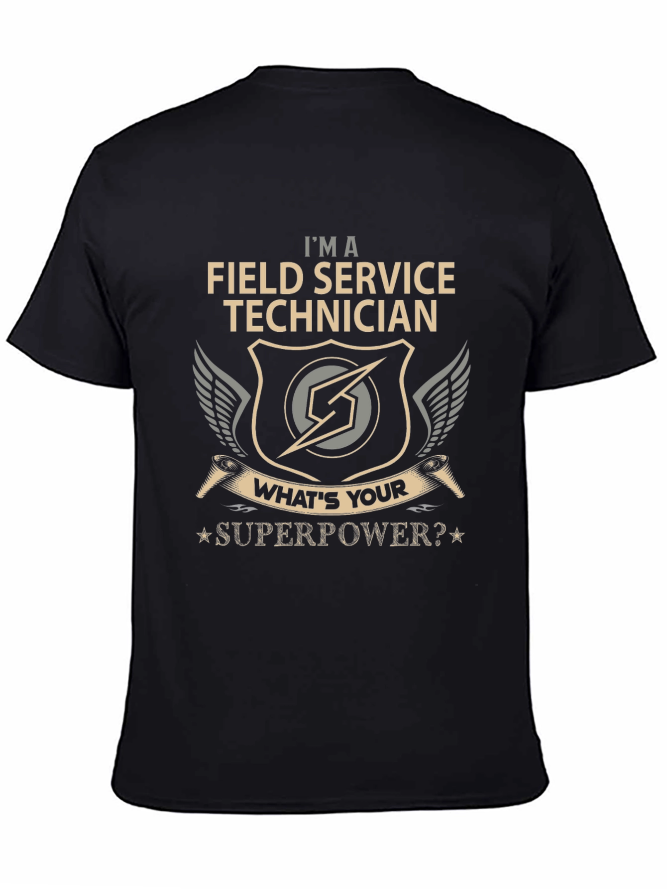 Field Service Technician Superpower Graphic Tee