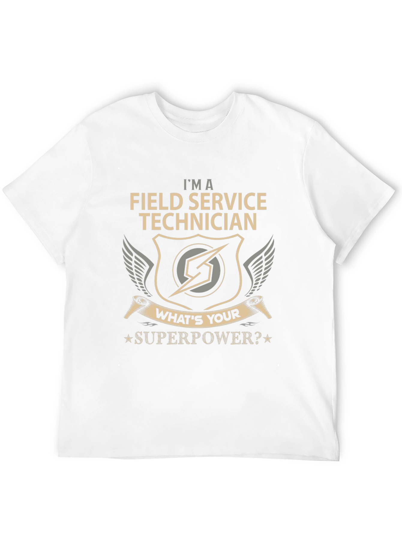 Field Service Technician Superpower Graphic Tee