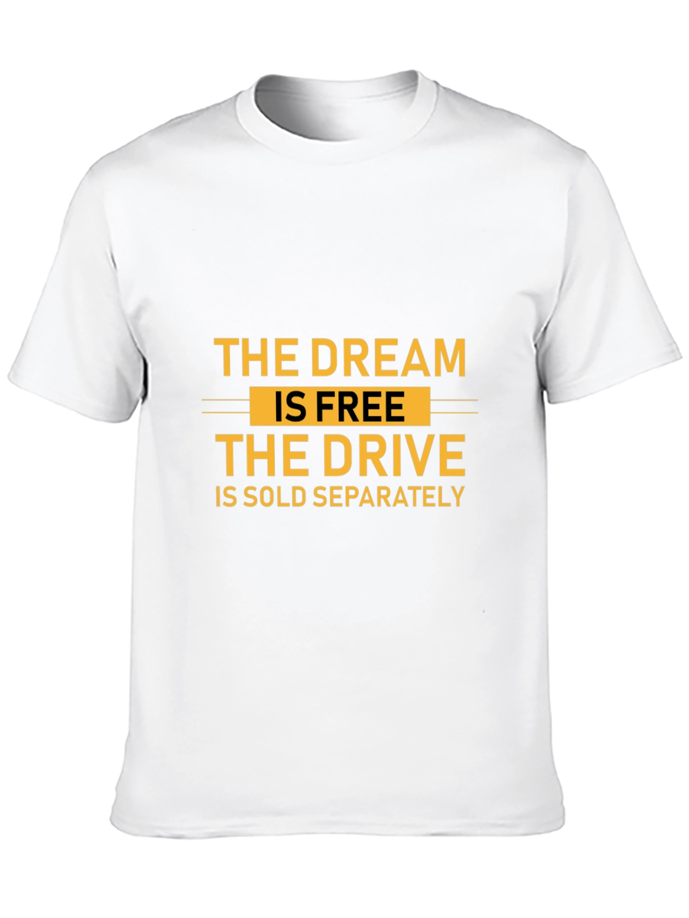 The Dream is Free Graphic T-Shirt - Black