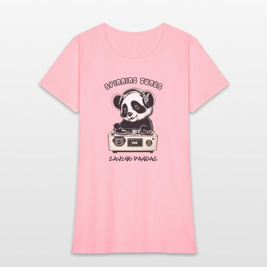 Cute Baby Panda DJ for Environmental Awareness