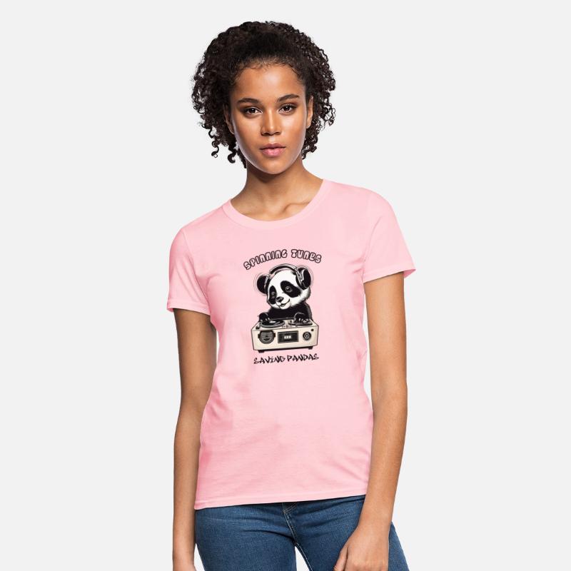 Cute Baby Panda DJ for Environmental Awareness