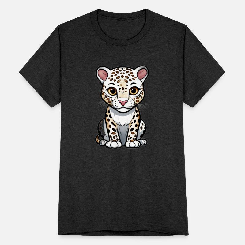 Cute Cartoon Leopard Cub