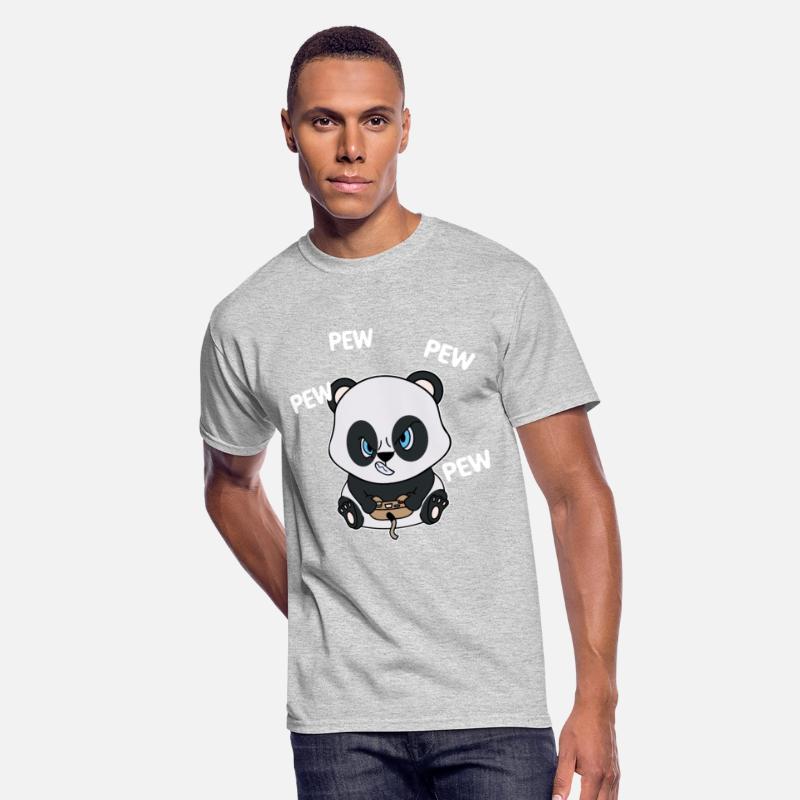 Cute Gamer Panda Console Player Gaming