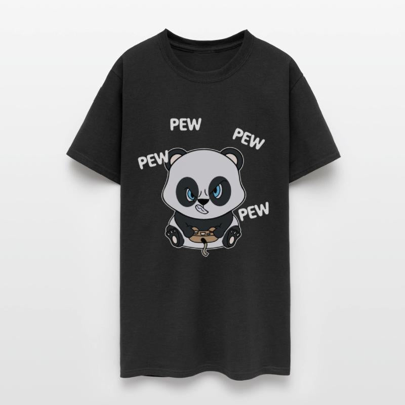 Cute Gamer Panda Console Player Gaming