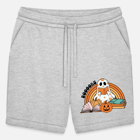 Cute Ghost Reading Books Spooky Season