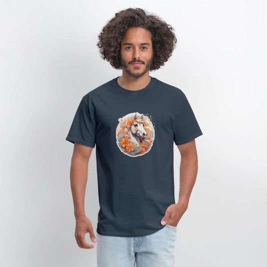 Cute horse nice Ai design t-shirt