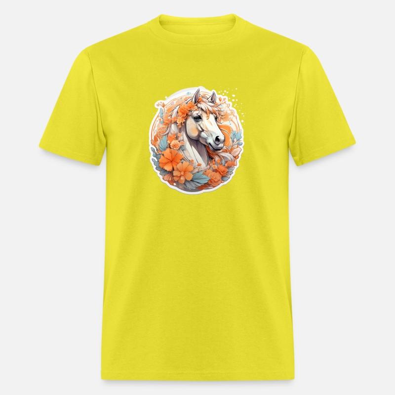 Cute horse nice Ai design t-shirt