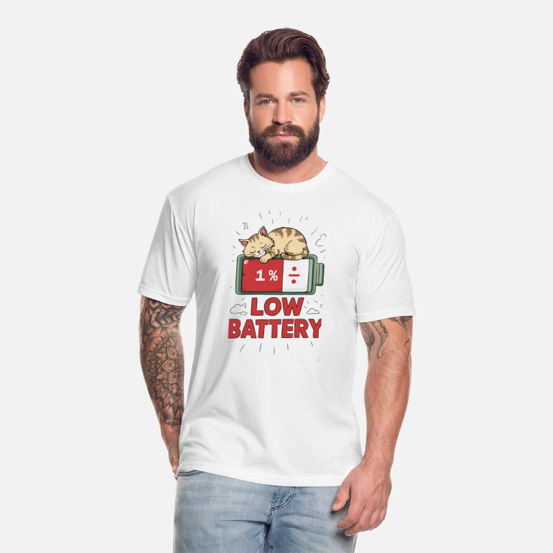 Cute little cat low battery 1%