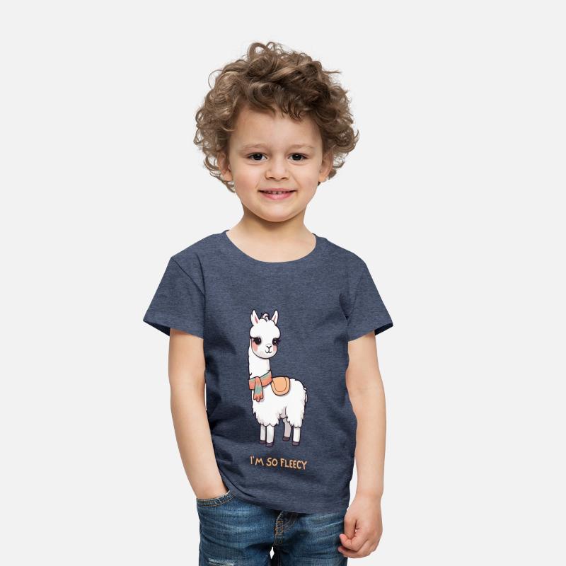 Cute Llama with Scarf & Saddle