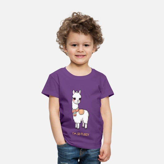 Cute Llama with Scarf & Saddle