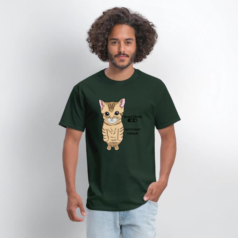 Cute Standing Cat Meme Beast the Mode ON Funny