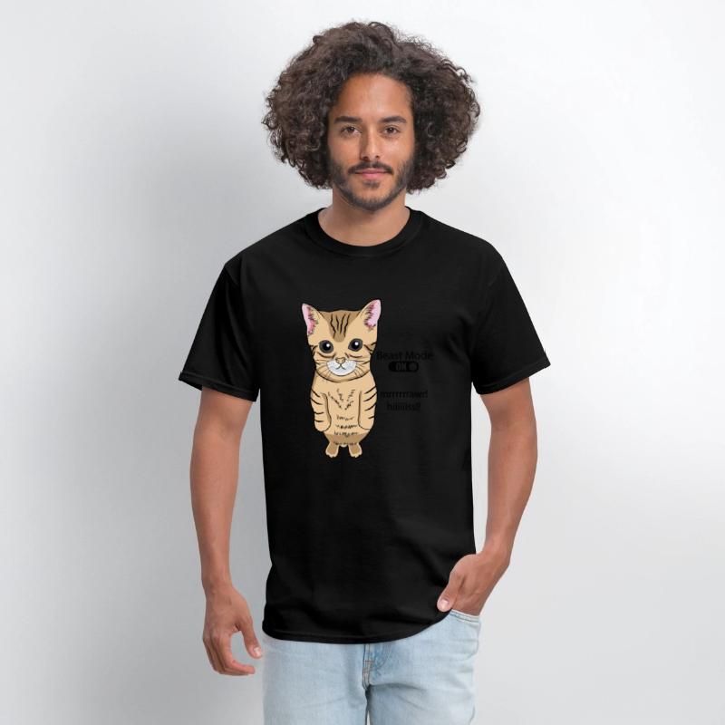 Cute Standing Cat Meme Beast the Mode ON Funny
