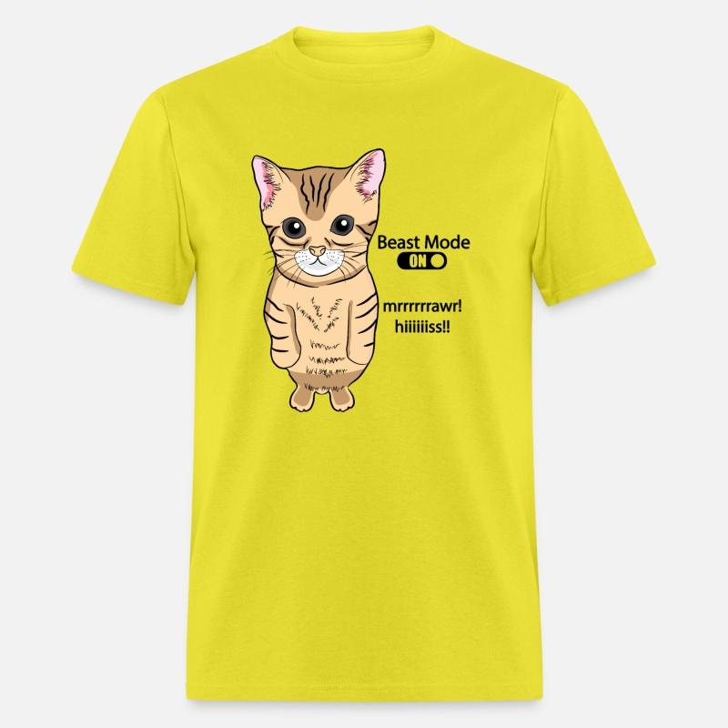 Cute Standing Cat Meme Beast the Mode ON Funny