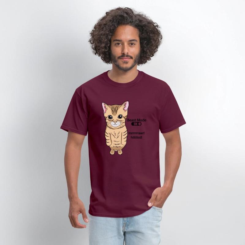Cute Standing Cat Meme Beast the Mode ON Funny