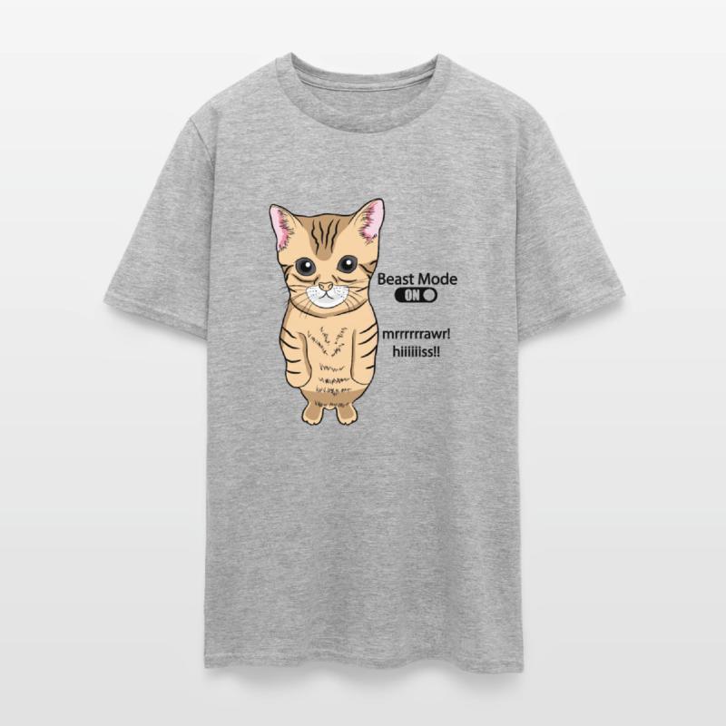 Cute Standing Cat Meme Beast the Mode ON Funny