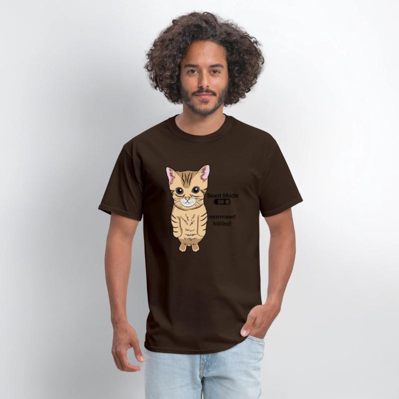 Cute Standing Cat Meme Beast the Mode ON Funny