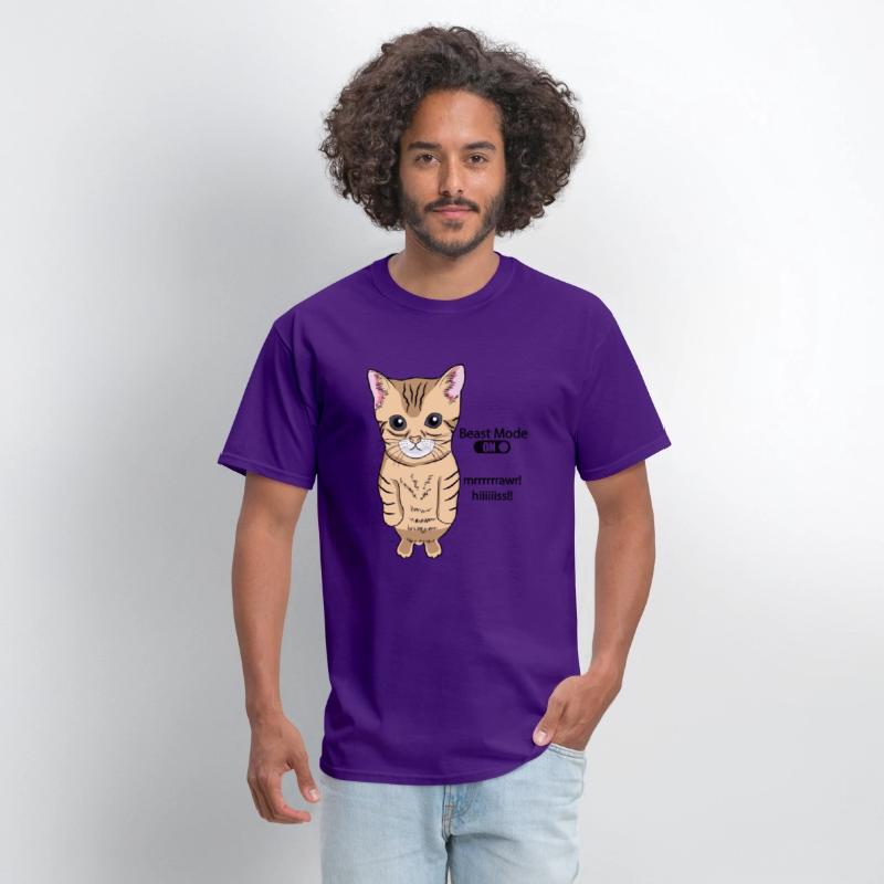 Cute Standing Cat Meme Beast the Mode ON Funny