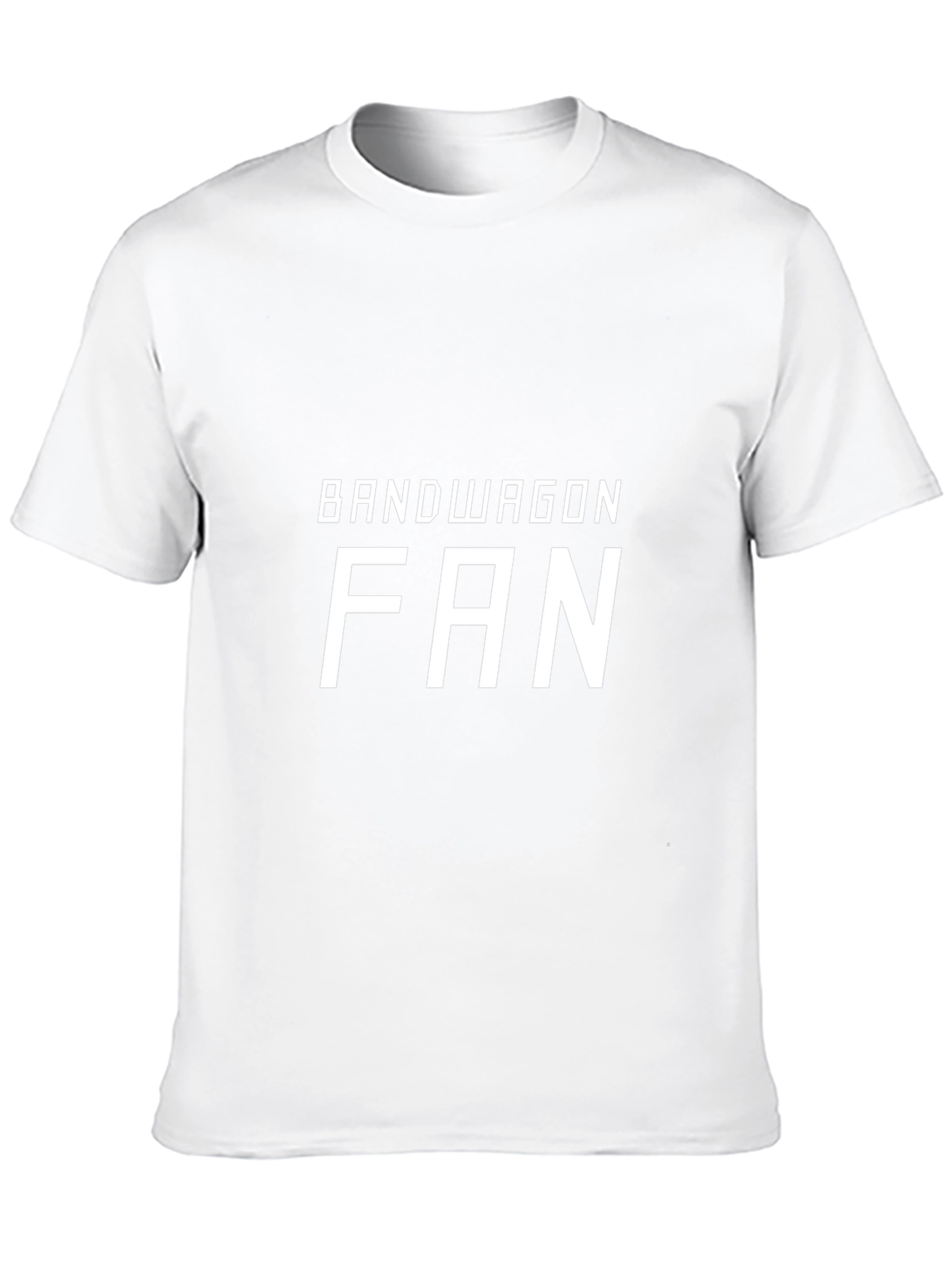 Bandwagon Fan Black T-Shirt - Casual Tee