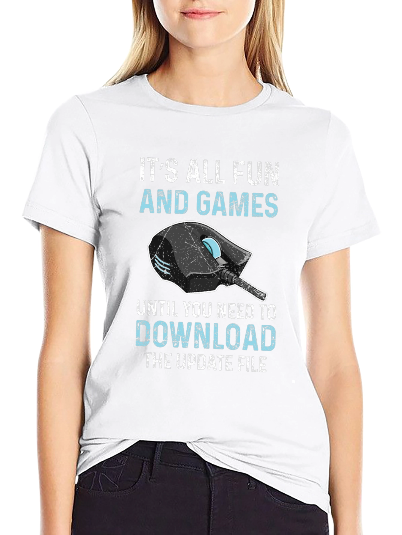 Gamer T-Shirt - Funny Gaming Update Quote