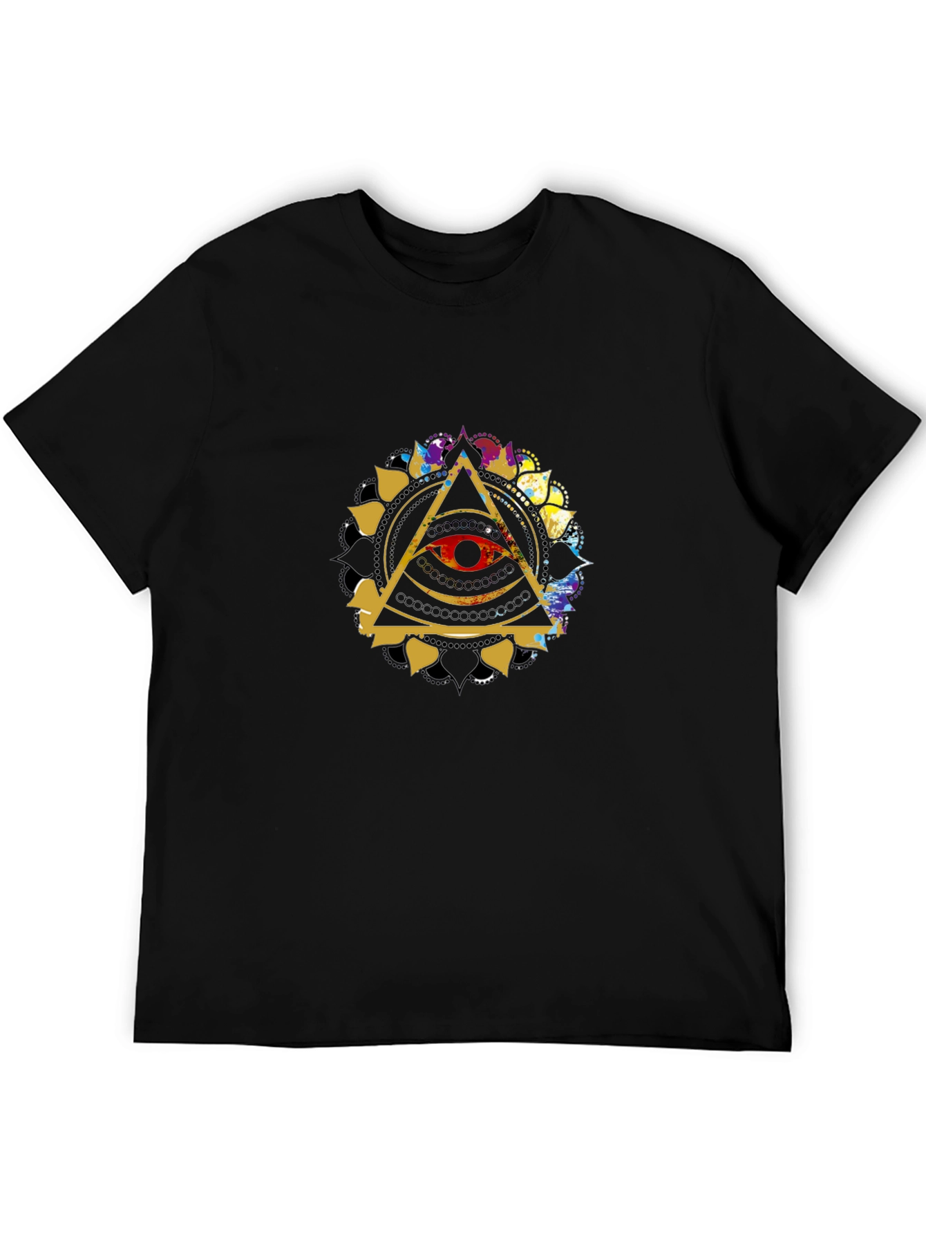 Illuminati Eye T-Shirt - Black Graphic Tee
