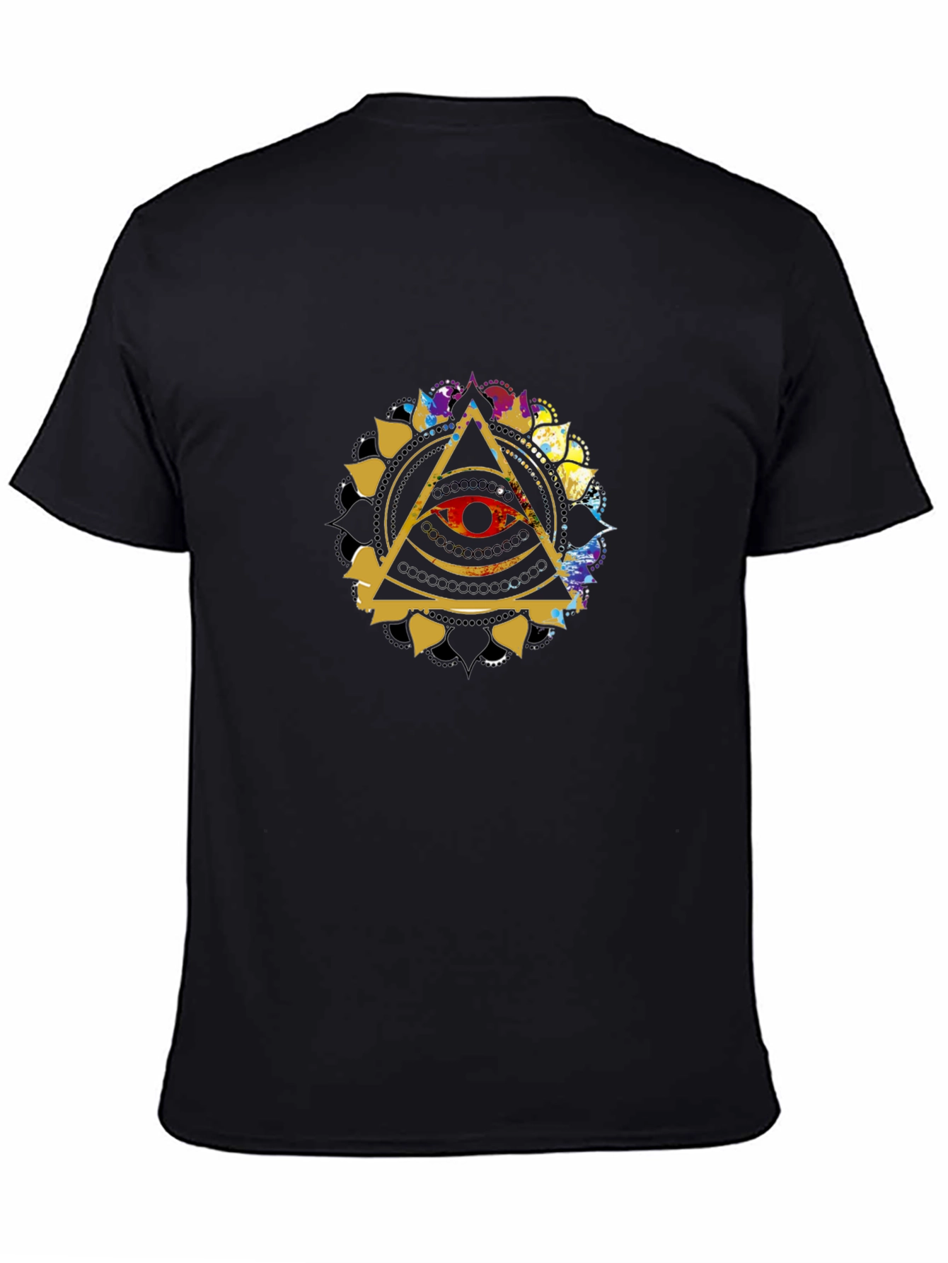 Illuminati Eye T-Shirt - Black Graphic Tee