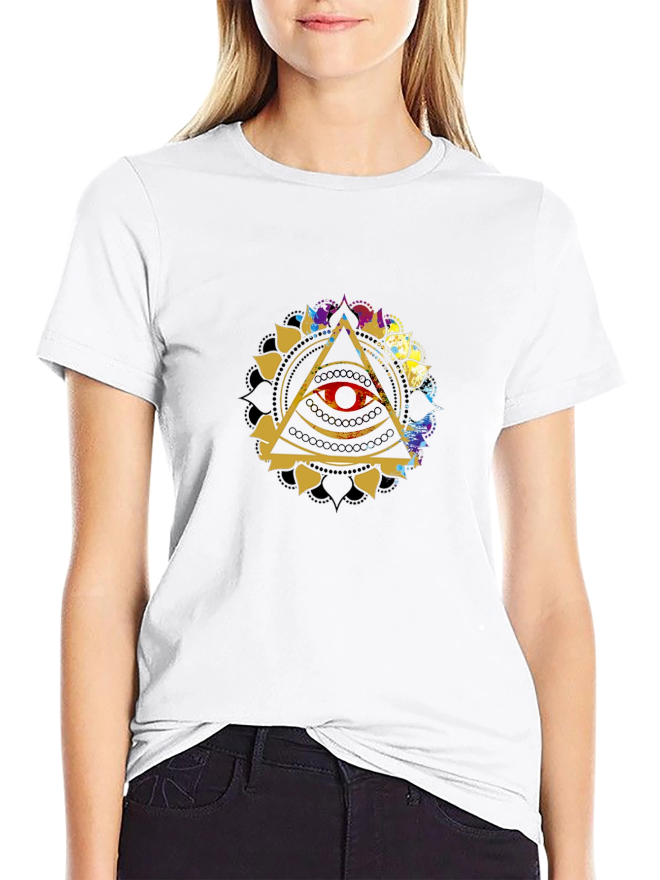 Illuminati Eye T-Shirt - Black Graphic Tee