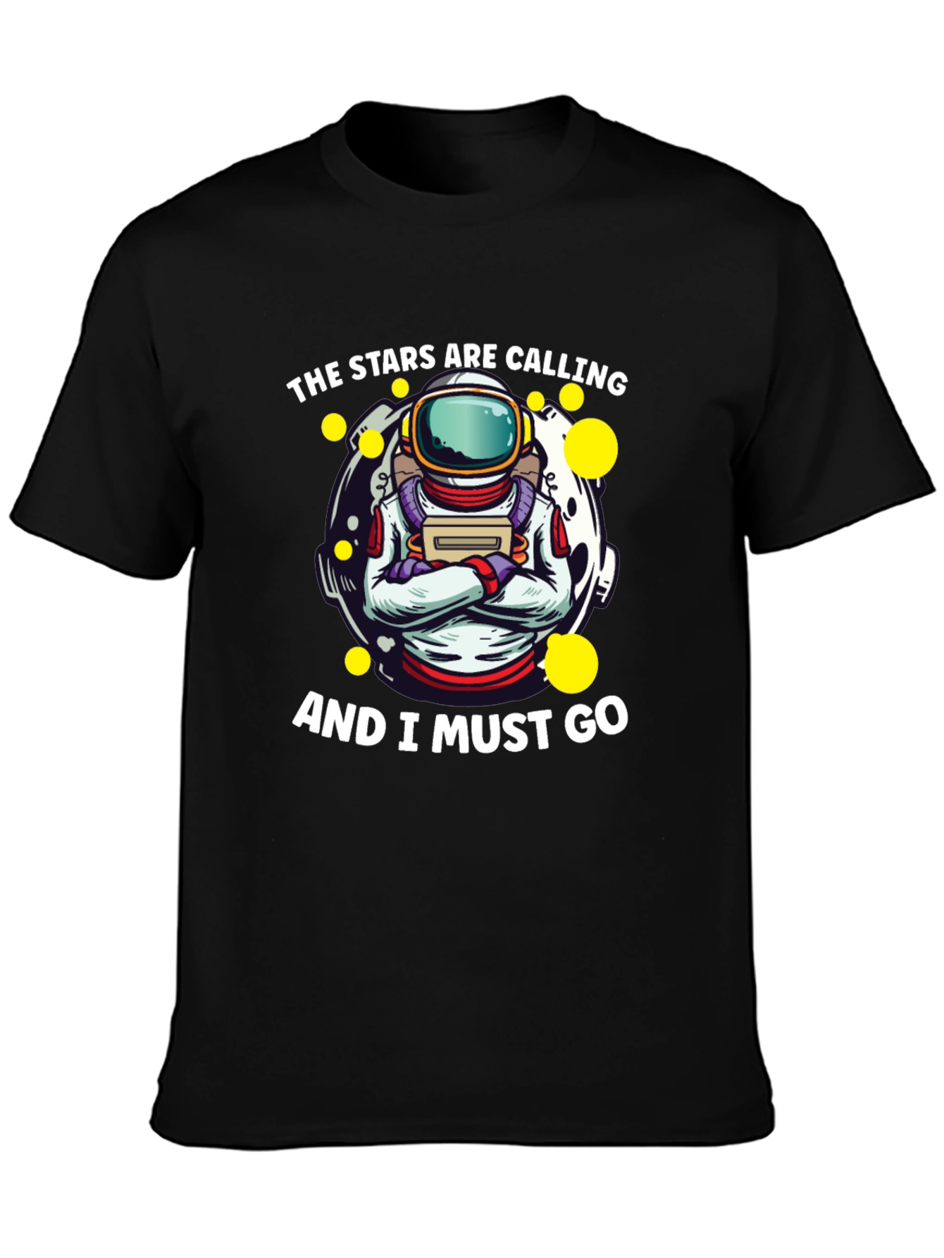 Astronaut Stars Are Calling Graphic T-Shirt
