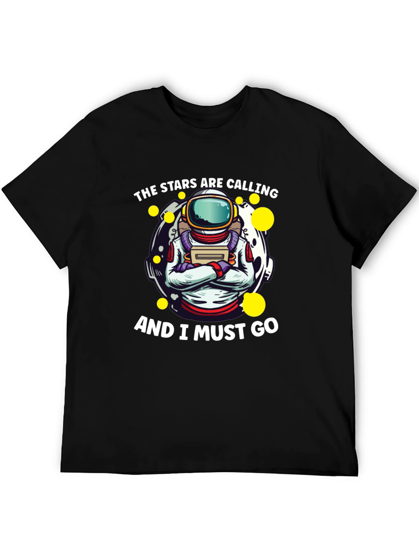 Astronaut Stars Are Calling Graphic T-Shirt