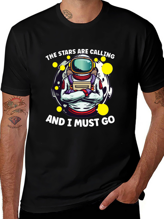 Astronaut Stars Are Calling Graphic T-Shirt