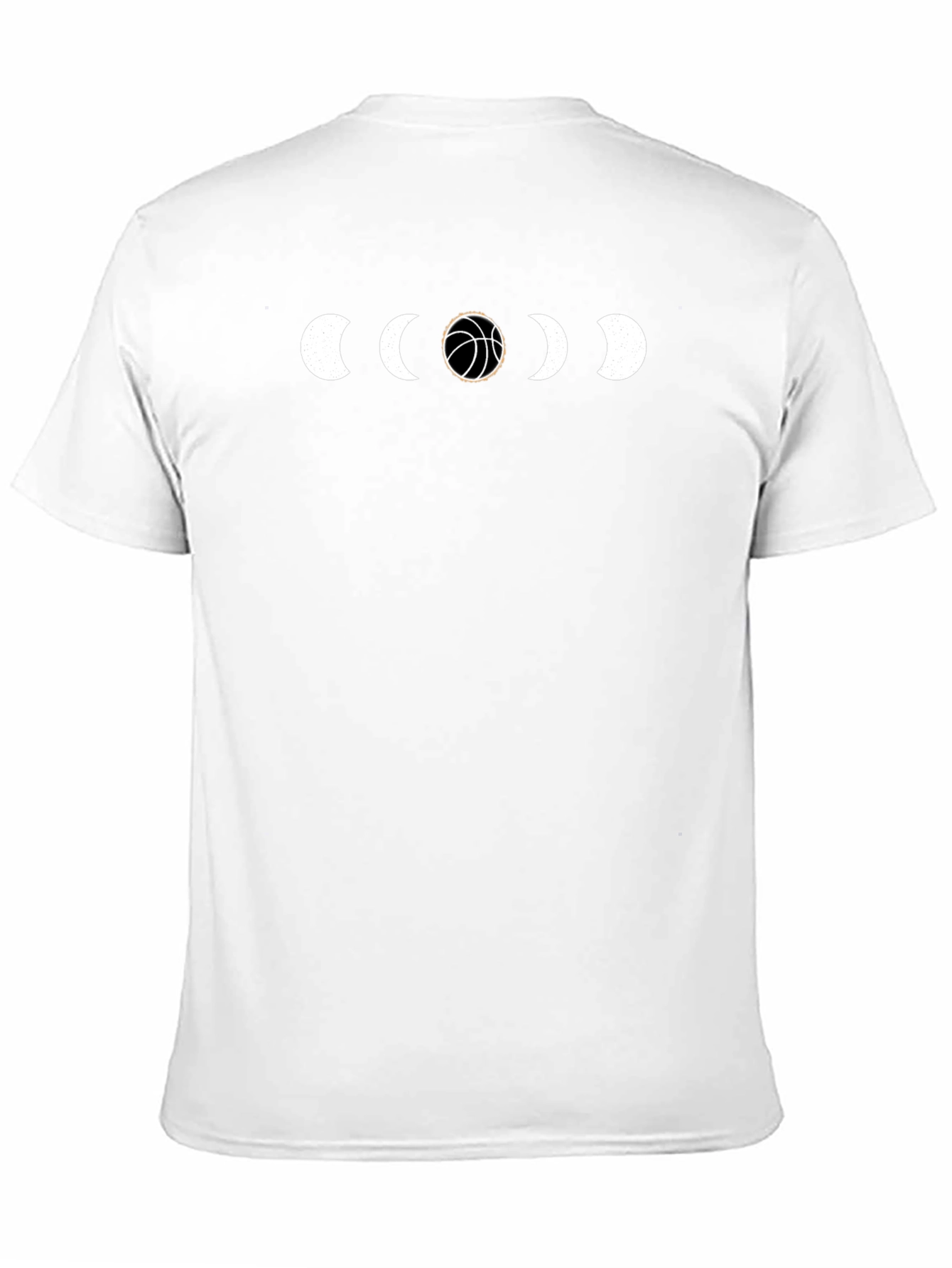 Basketball Moon Phases Graphic Tee