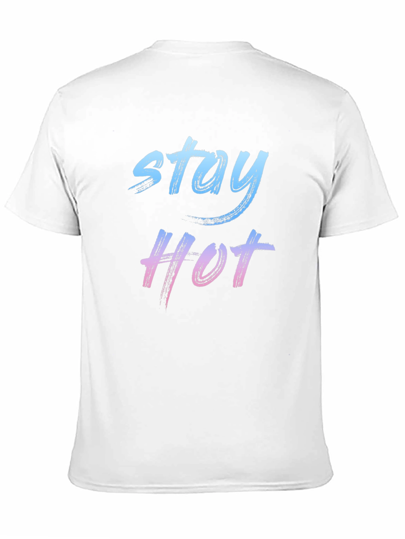 Stay Hot Graphic Tee - Black Casual T-Shirt