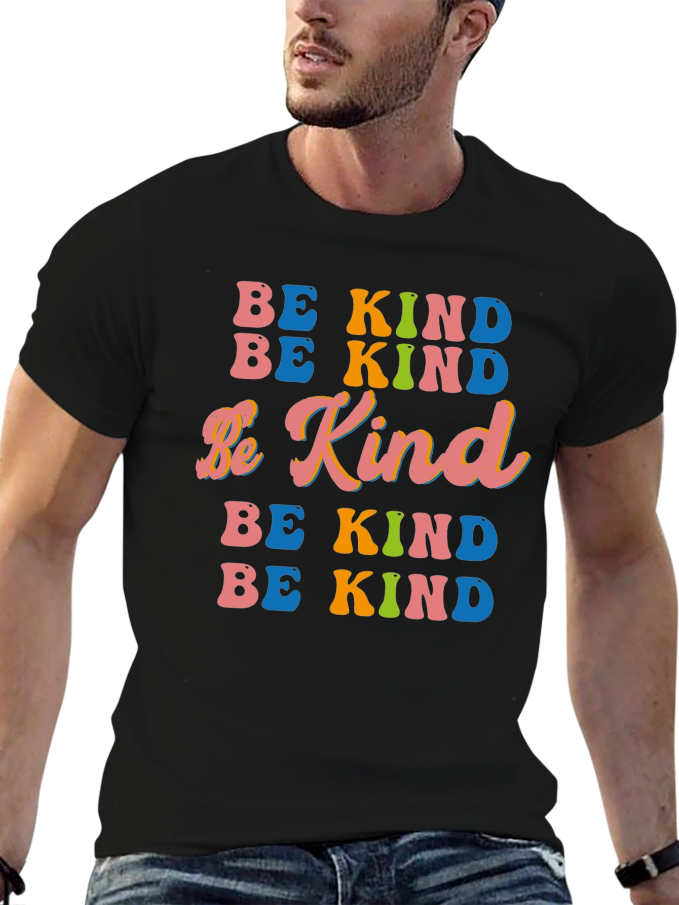 Be Kind Graphic Tee - Retro Style Shirt