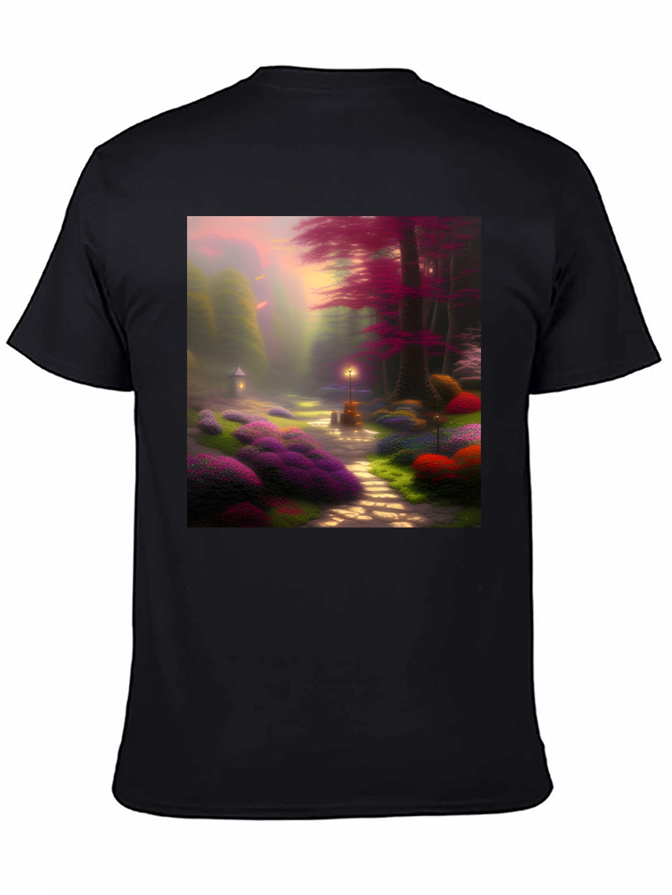 Enchanted Forest Graphic Tee - Whimsical Design