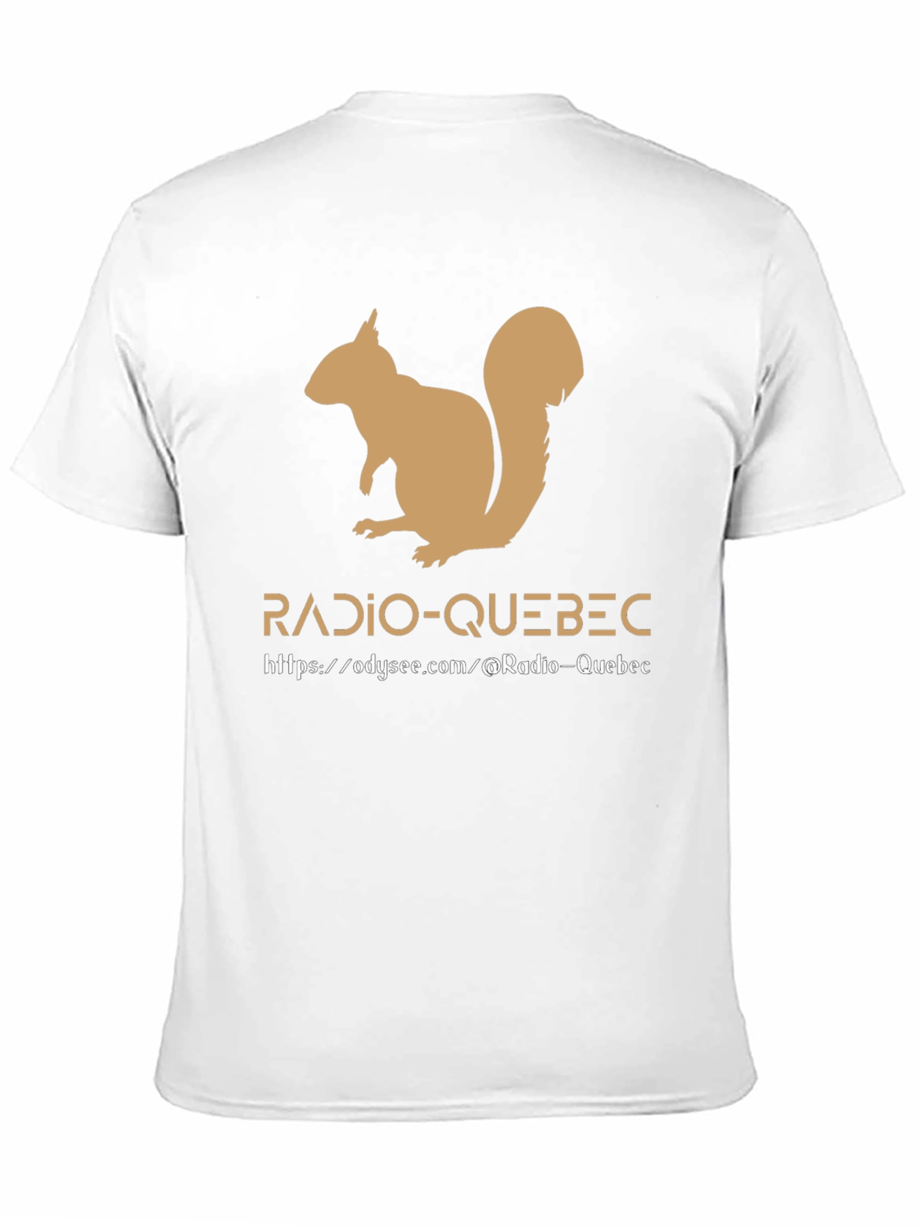 Radio-Quebec Squirrel Tee - Black