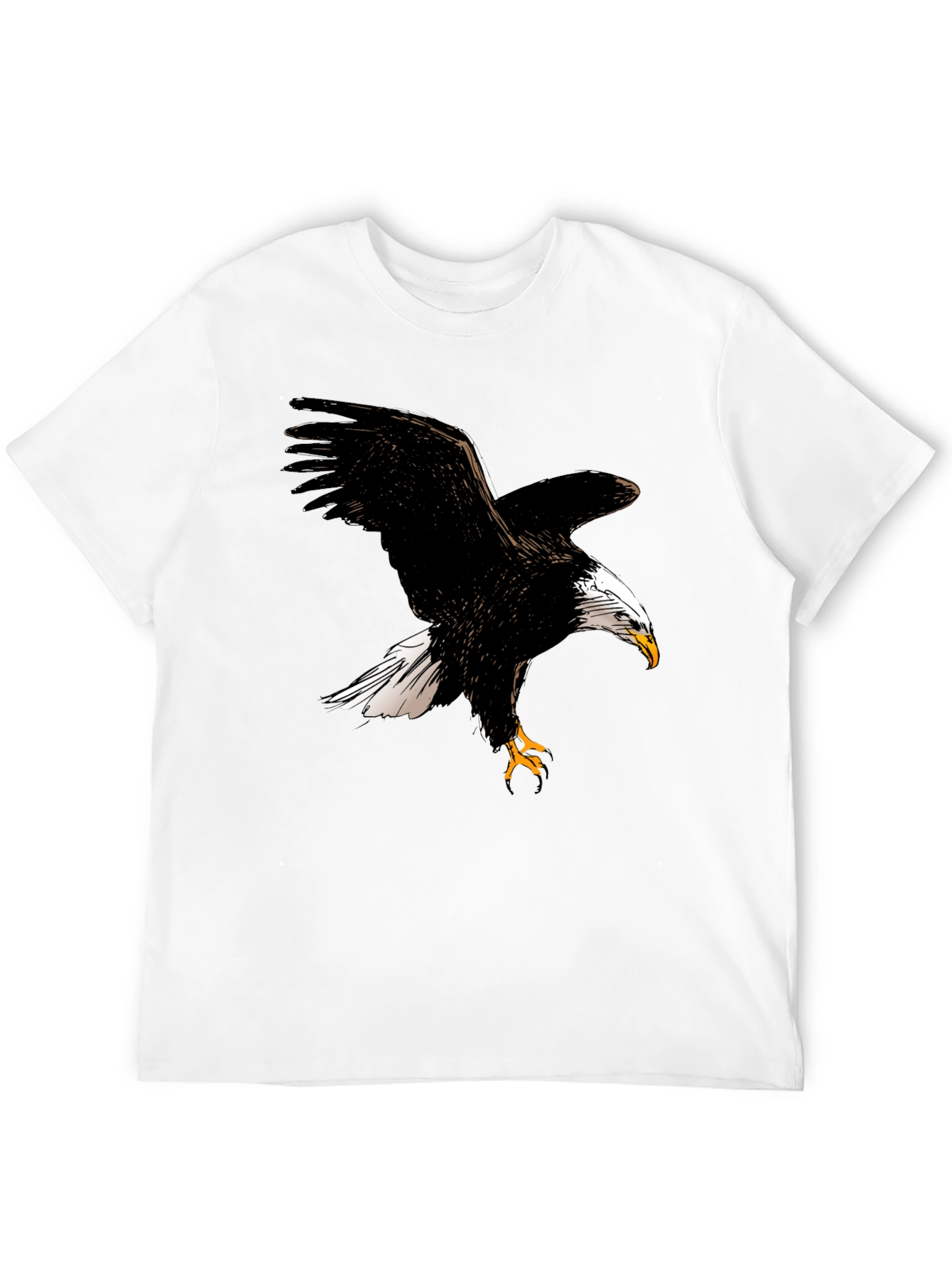 Black Eagle Graphic T-Shirt for Men