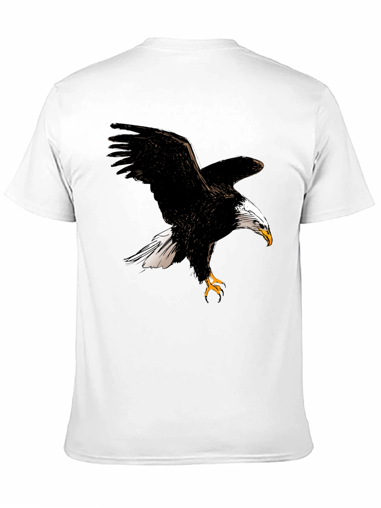 Black Eagle Graphic T-Shirt for Men