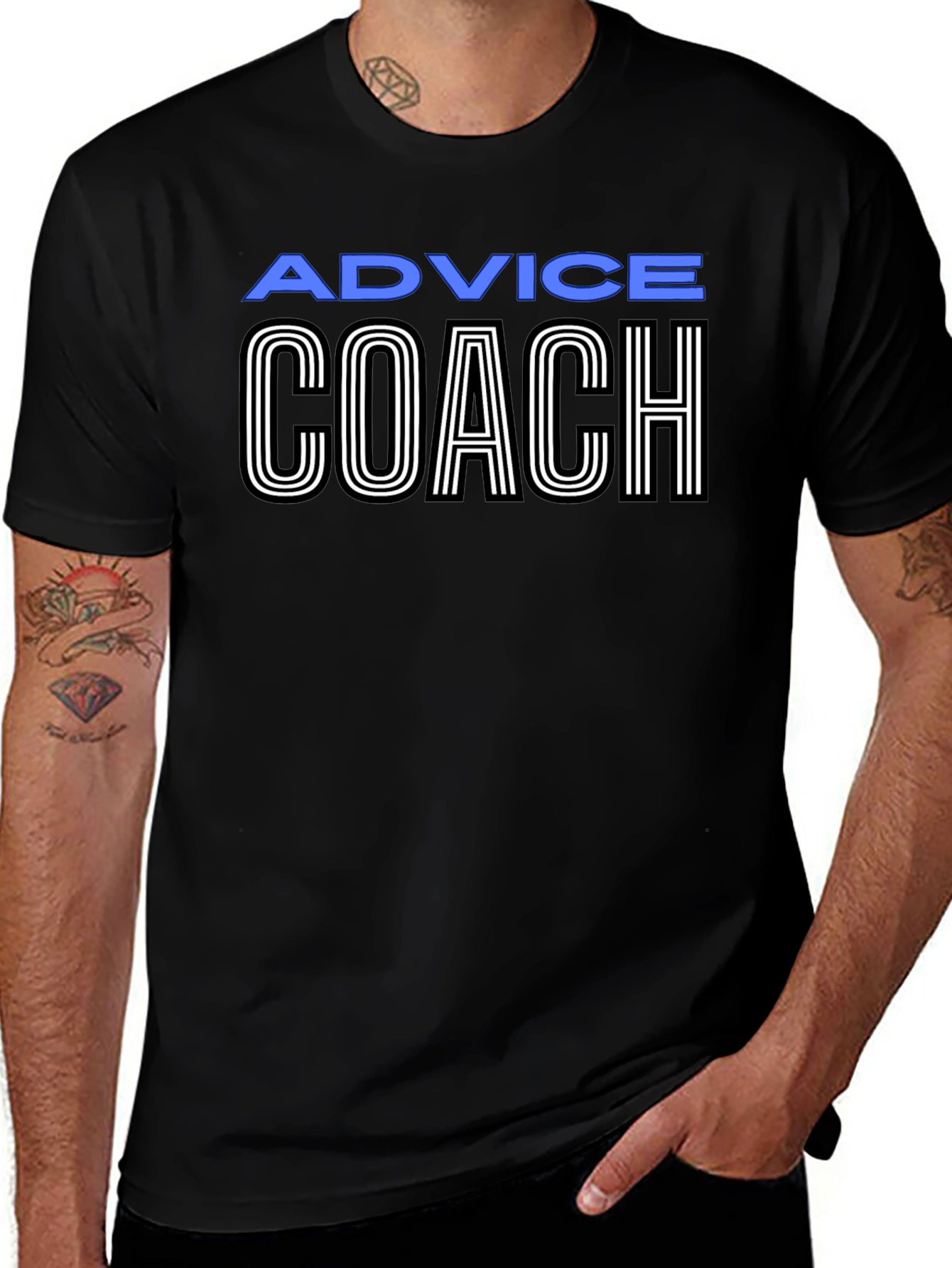 Advice Coach Graphic Tee - Modern Style T-Shirt