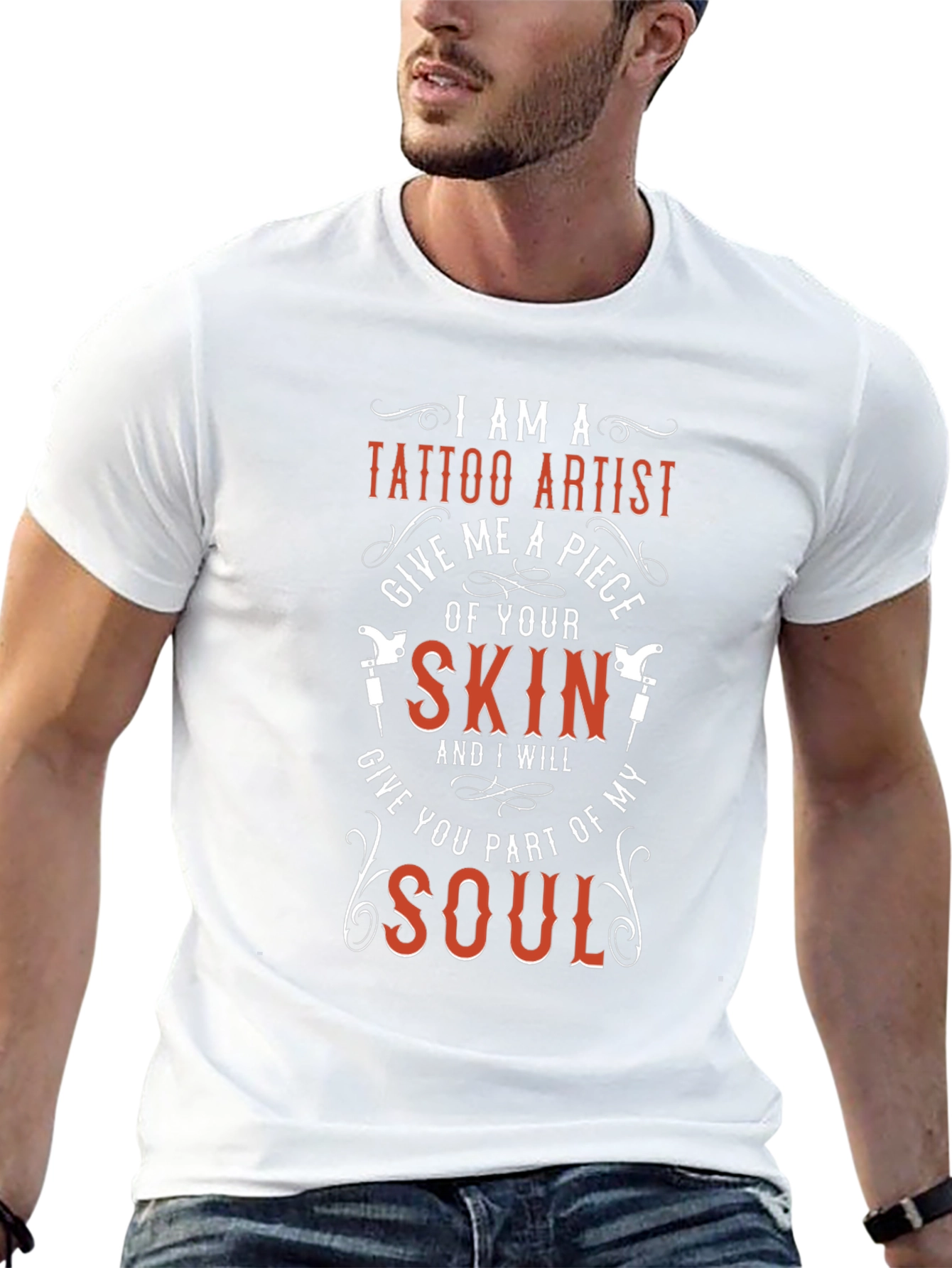 Tattoo Artist Black Graphic Tee