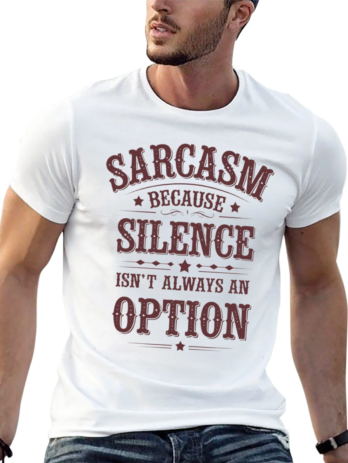 Sarcasm Because Silence Isnt Always an Option T-Shirt